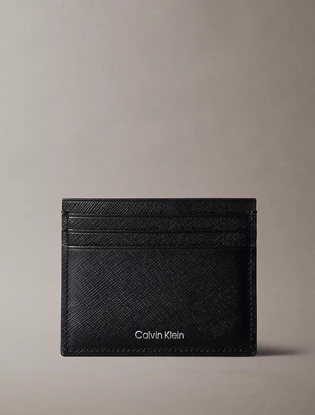 Refined Saffiano Card Case Refined Saffiano Card Case