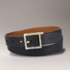 Reversible Center Bar Buckle Belt