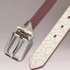 Reversible Monogram Logo Belt