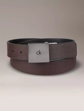 Reversible Square Logo Plaque Belt
