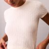 Rib Emblem Seamless Tee