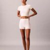 Rib Emblem Seamless Tee