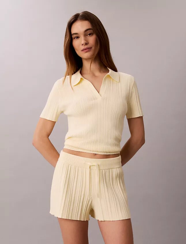 Rib Pull-On Shorts Rib Pull-On Shorts
