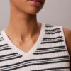 Rib V-Neck Tank Top
