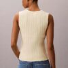 Rib V-Neck Tank Top