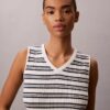 Rib V-Neck Tank Top