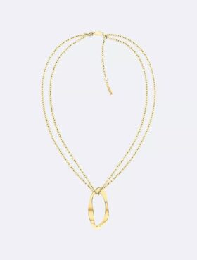 Round Organic Shape Pendant Necklace Round Organic Shape Pendant Necklace