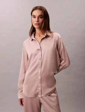 Satin Sheen Sleep Shirt