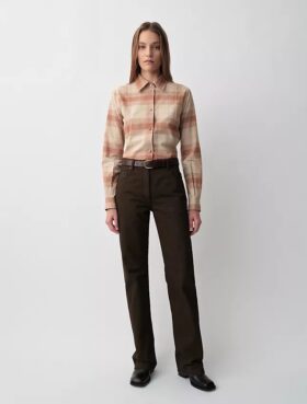 Scarlett Plaid Button-Down Shirt