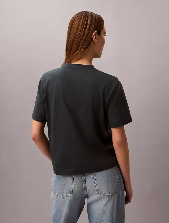 Script Logo Graphic Boxy T-Shirt Script Logo Graphic Boxy T-Shirt