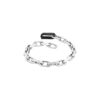 Sculpted Link Chain Bracelet