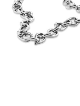 Sculptural Link Necklace