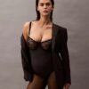 Sensual Stretch Lace Bodysuit