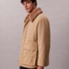 Sherpa Collar Puffer Car Coat