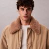 Sherpa Collar Puffer Car Coat