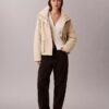 Sherpa Collar Relaxed Jacket