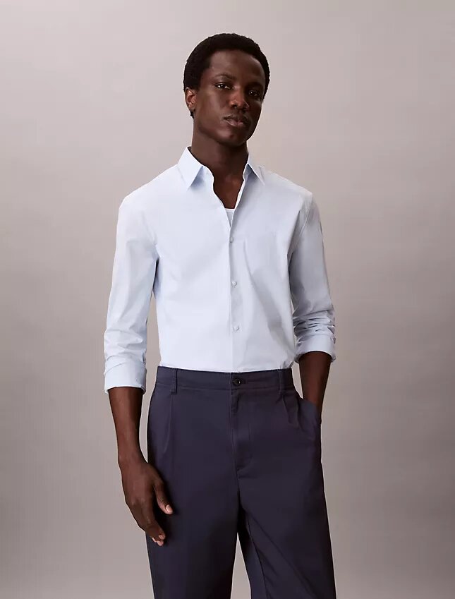 Slim Stretch Button-Down Shirt Slim Stretch Button-Down Shirt