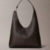 Slouchy Leather Medium Shoulder Bag