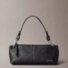Slouchy Leather Small Convertible Bag