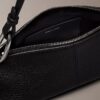 Slouchy Leather Small Convertible Bag