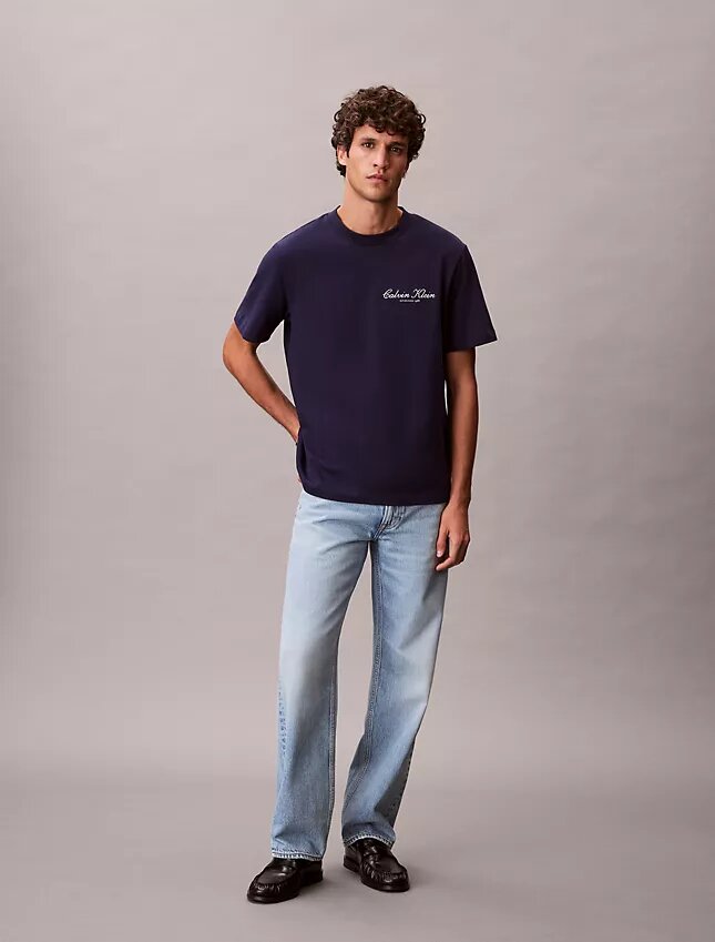 Small Script Logo Graphic Classic T-Shirt Small Script Logo Graphic Classic T-Shirt