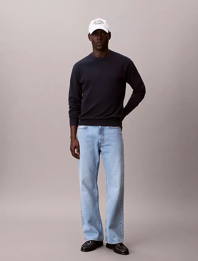 Smooth Cotton Easy Sweater Smooth Cotton Easy Sweater