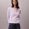 Smooth Cotton Monogram Sweater Smooth Cotton Monogram Sweater