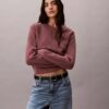 Smooth Cotton Monogram Sweater Smooth Cotton Monogram Sweater