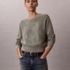 Smooth Cotton Monogram Sweater Smooth Cotton Monogram Sweater