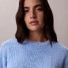 Smooth Cotton Monogram Sweater Smooth Cotton Monogram Sweater