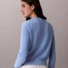 Smooth Cotton Monogram Sweater Smooth Cotton Monogram Sweater