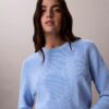 Smooth Cotton Monogram Sweater Smooth Cotton Monogram Sweater