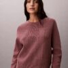 Smooth Cotton Monogram Sweater Smooth Cotton Monogram Sweater