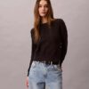Smooth Cotton Monogram Sweater Smooth Cotton Monogram Sweater