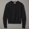 Smooth Cotton Relaxed Monogram Sweater