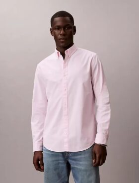 Solid Classic Oxford Button-Down Shirt