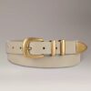 Solid Square Buckle Belt