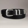 Solid Square Buckle Belt