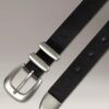 Solid Square Buckle Belt