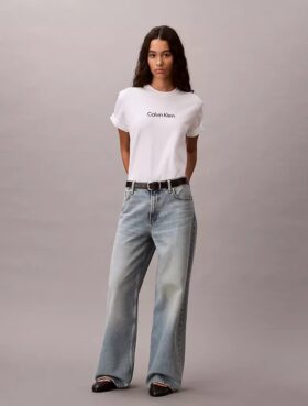 Standard Logo Boxy Fit Crewneck T-Shirt Standard Logo Boxy Fit Crewneck T-Shirt