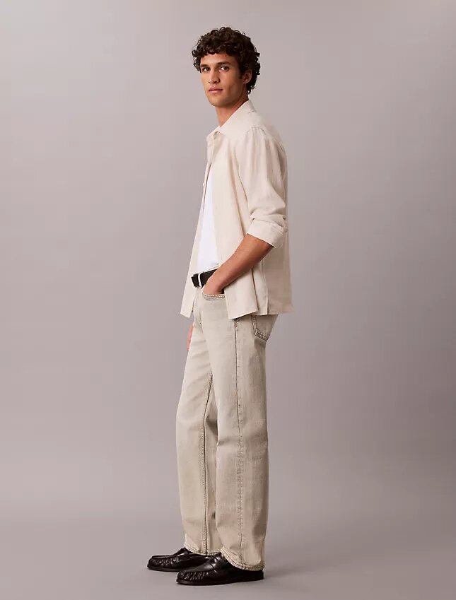Standard Straight Wool Blend Jeans Standard Straight Wool Blend Jeans