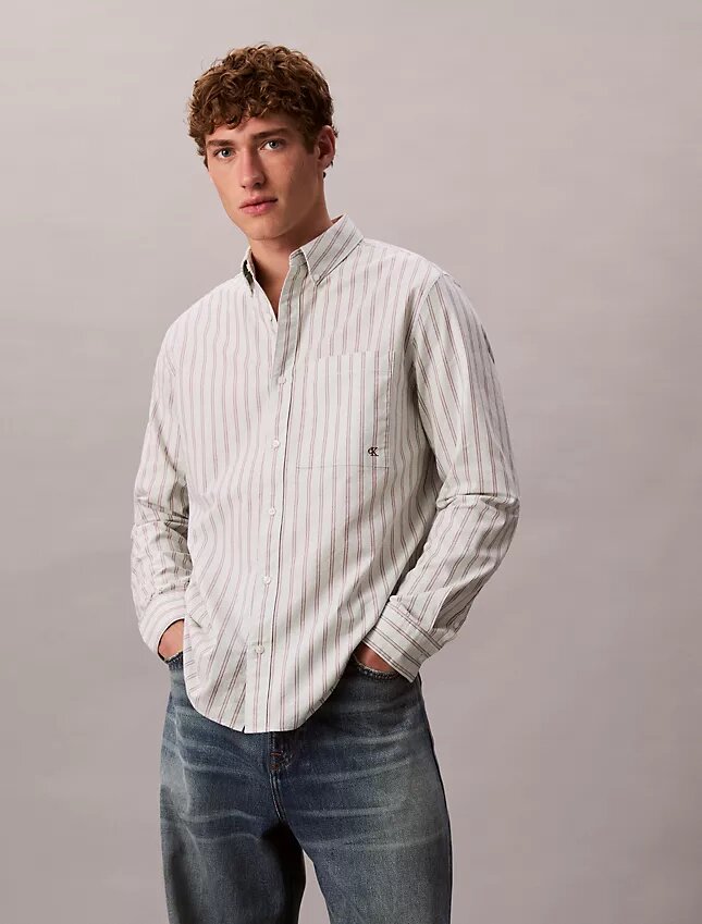 Stripe Oxford Classic Button-Down Shirt Stripe Oxford Classic Button-Down Shirt