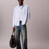 Stripe Slim Relaxed Button-Down Shirt Stripe Slim Relaxed Button-Down Shirt