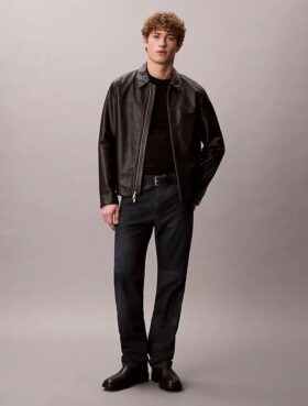 Suede 90S Straight Pants