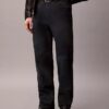 Suede 90S Straight Pants