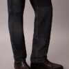 Suede 90S Straight Pants