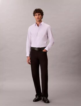 Supima Stretch Cotton Slim Shirt