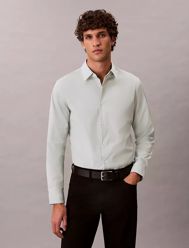 Supima Stretch Cotton Slim Shirt Supima Stretch Cotton Slim Shirt