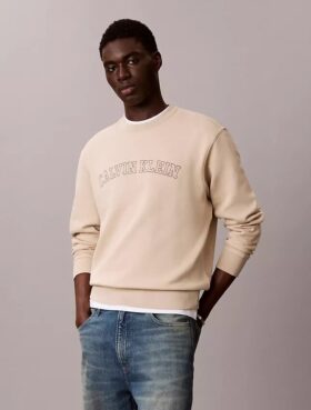 Varsity Logo Graphic Fleece Sweatshirt