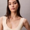 Viscose Blend Rib Tank Top